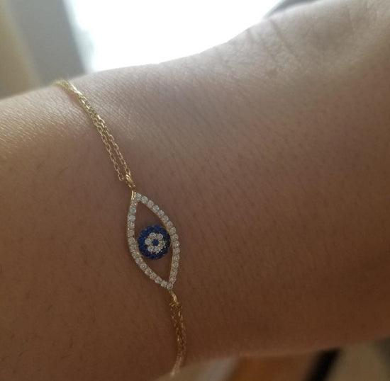 Evil Eye Protection Bracelet For Good Luck & Wishes