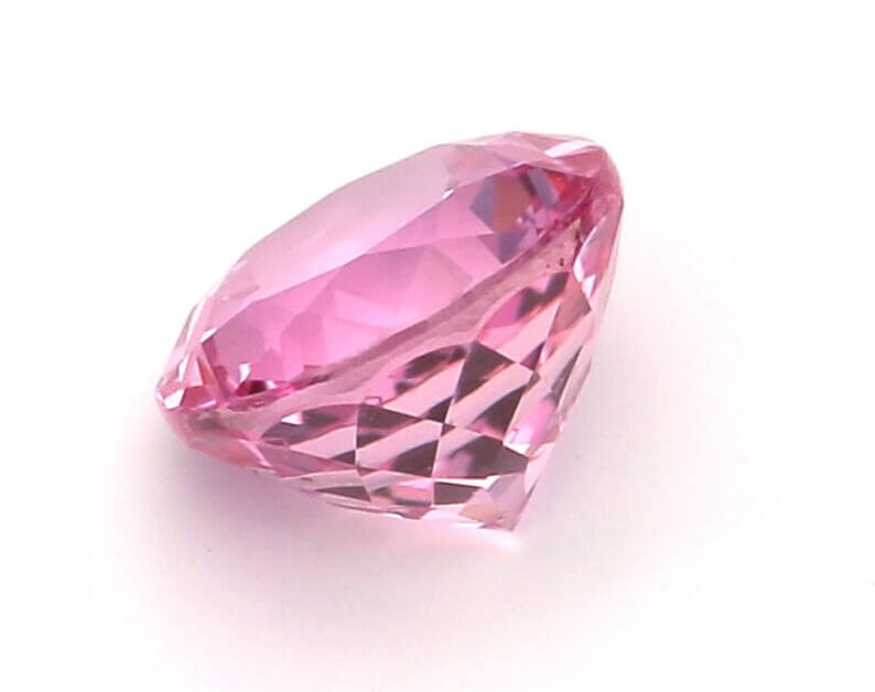 11.00MM [5.0CT] Pink Round Excellent Cut Loose Moissanite