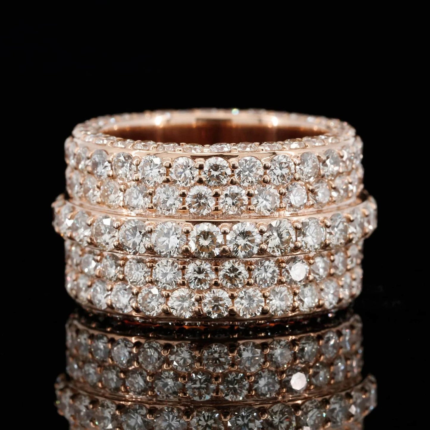 Five-Row-Diamond-Ring