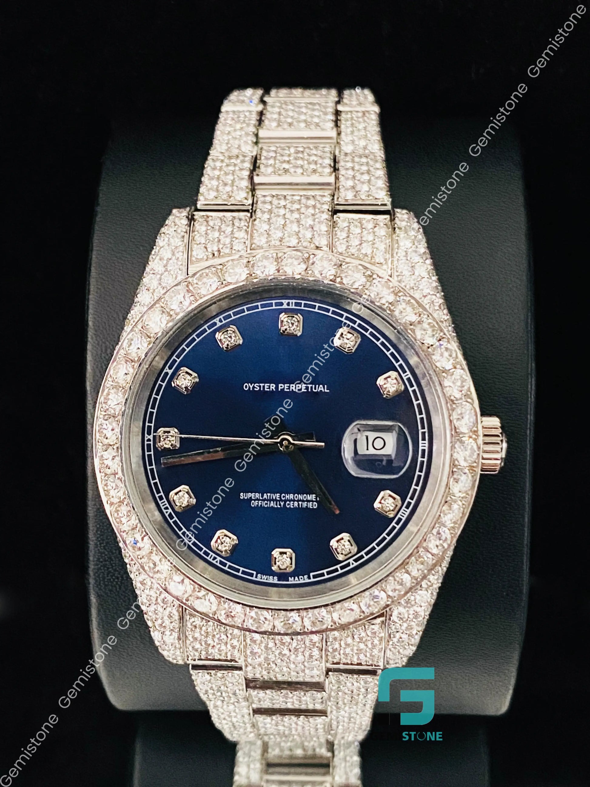 Full studded Moissanite Watch