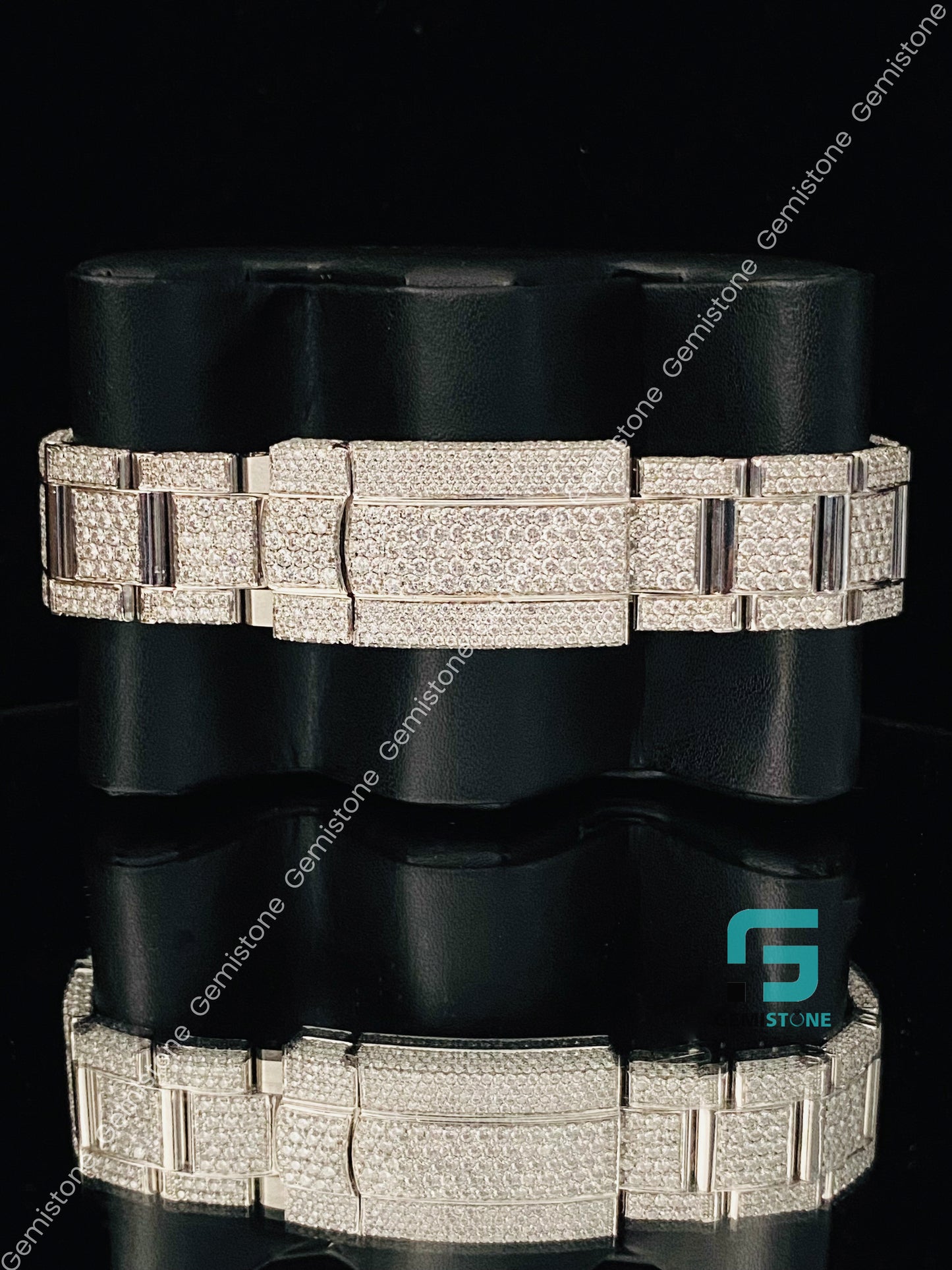 Fully Ice Out Moiassanite Watch