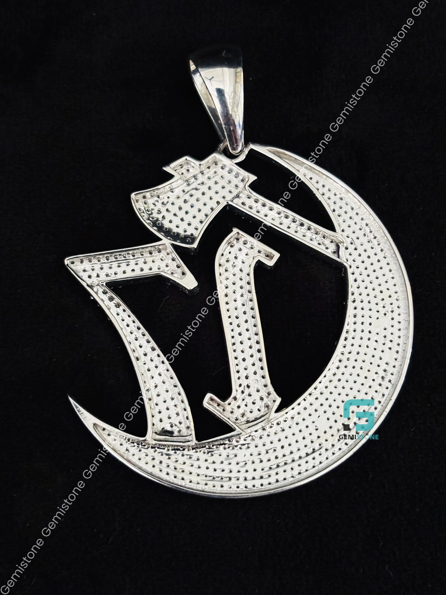 Fully Bust Down Hip Hop C17 Chapter Moissanite Pendant