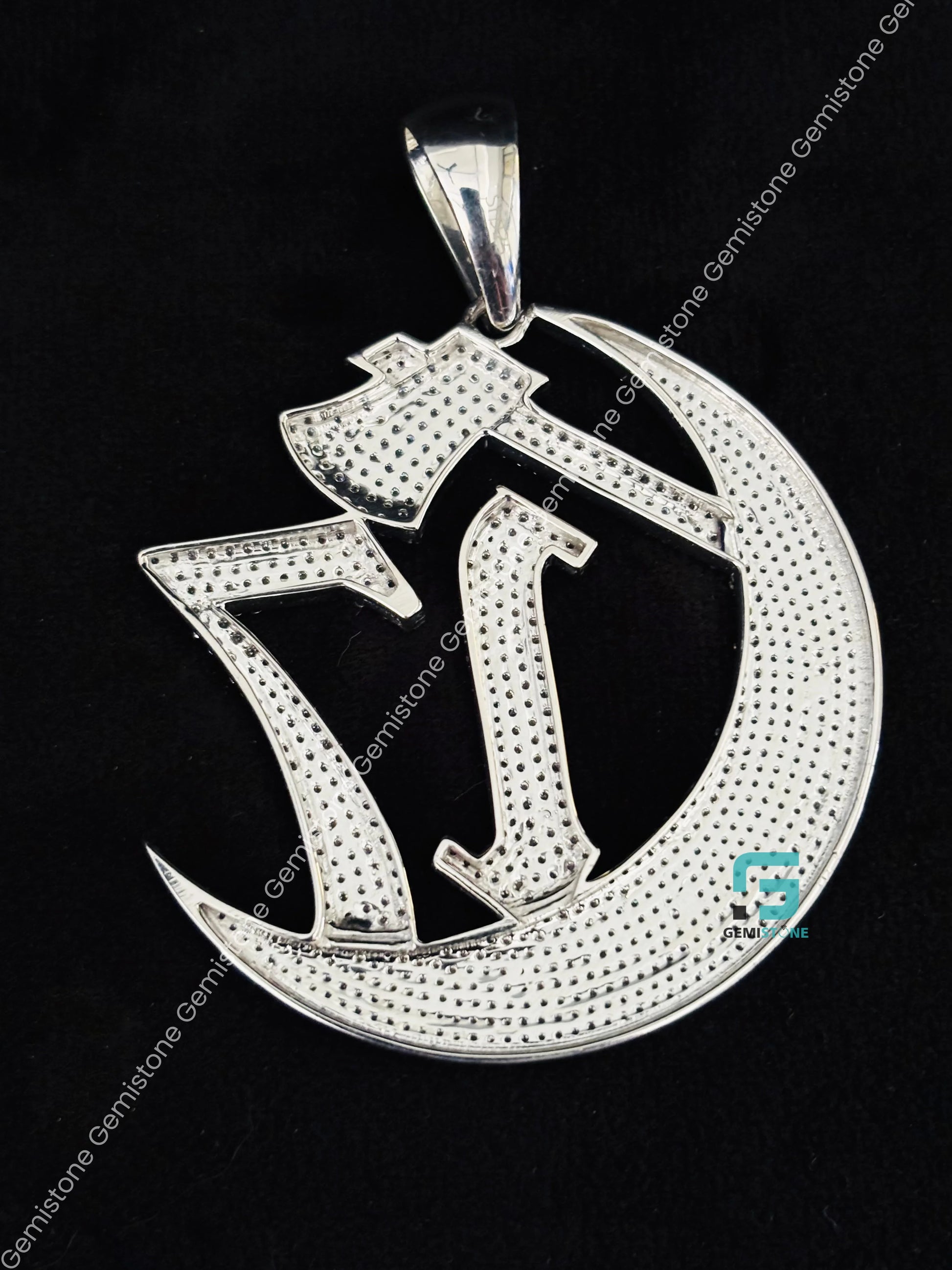 Fully Bust Down Hip Hop C17 Chapter Moissanite Pendant