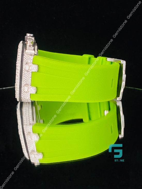 Fully_Face_Dial_Parrot_Silicon_Strap_Moissanite_Watch