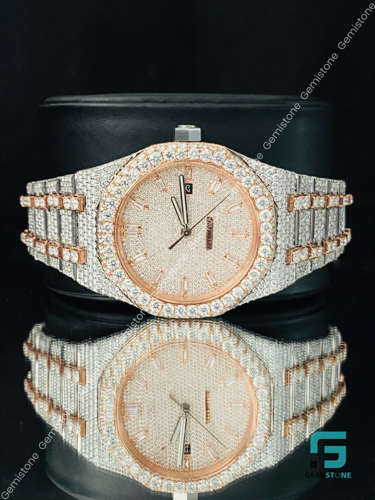Fully Ice Moissanite Watchs