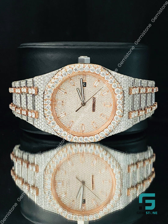 Fully Ice Moissanite Watchs
