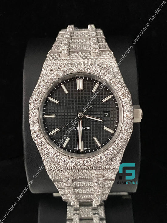 Fully Ice Out Hip Hop Moissanite Watchs