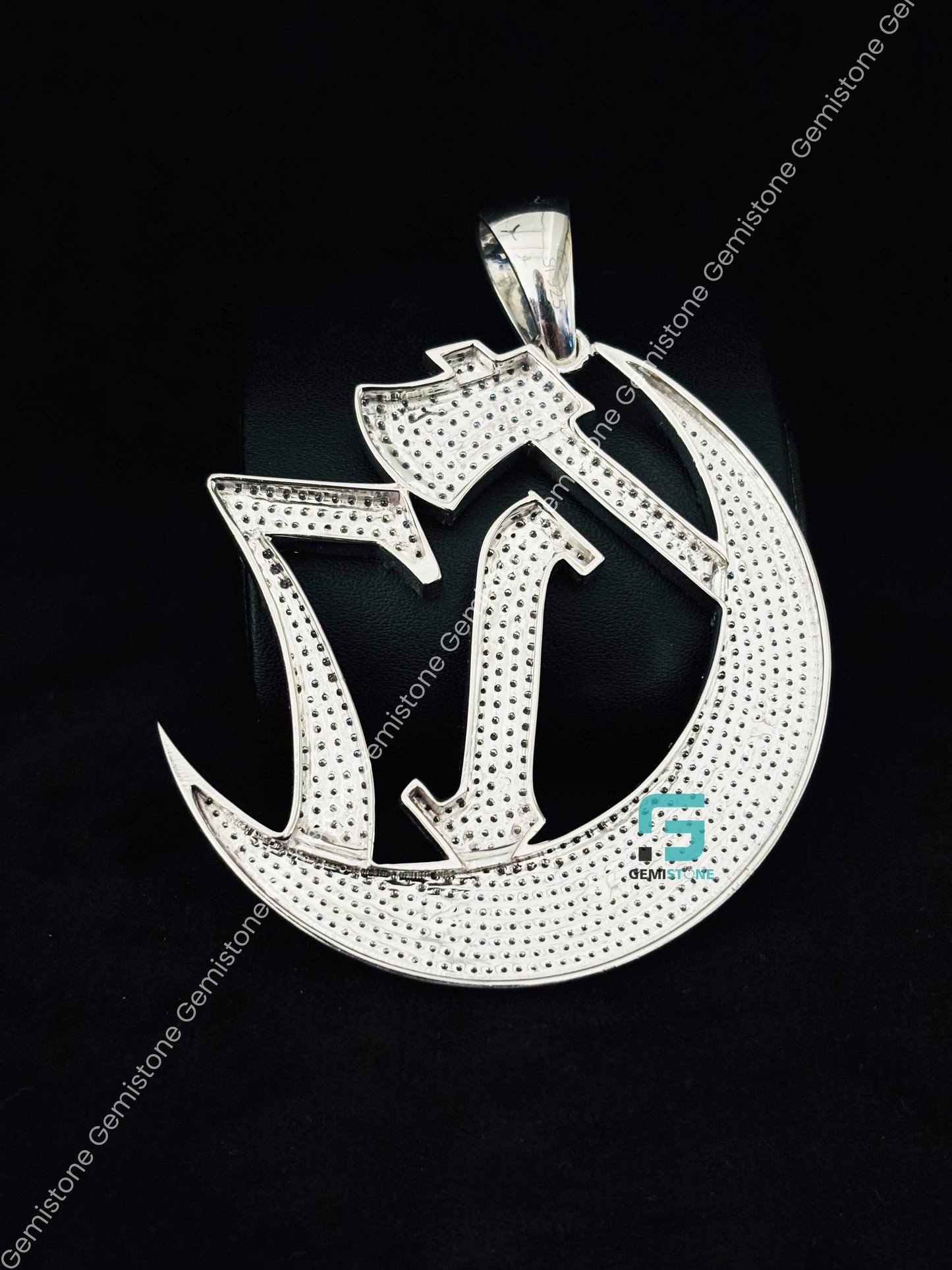 Fully Iced Out Moissanite C17 Chapter Pendant
