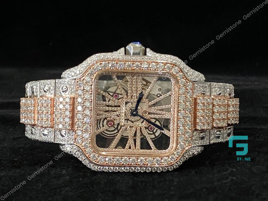 Fully Iced  Studded Watch