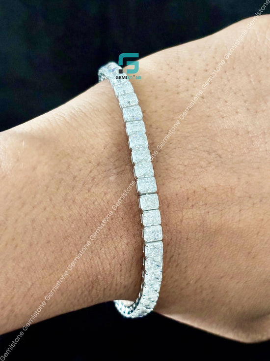 Hip Hop Iced Out Moissanite Bracelet