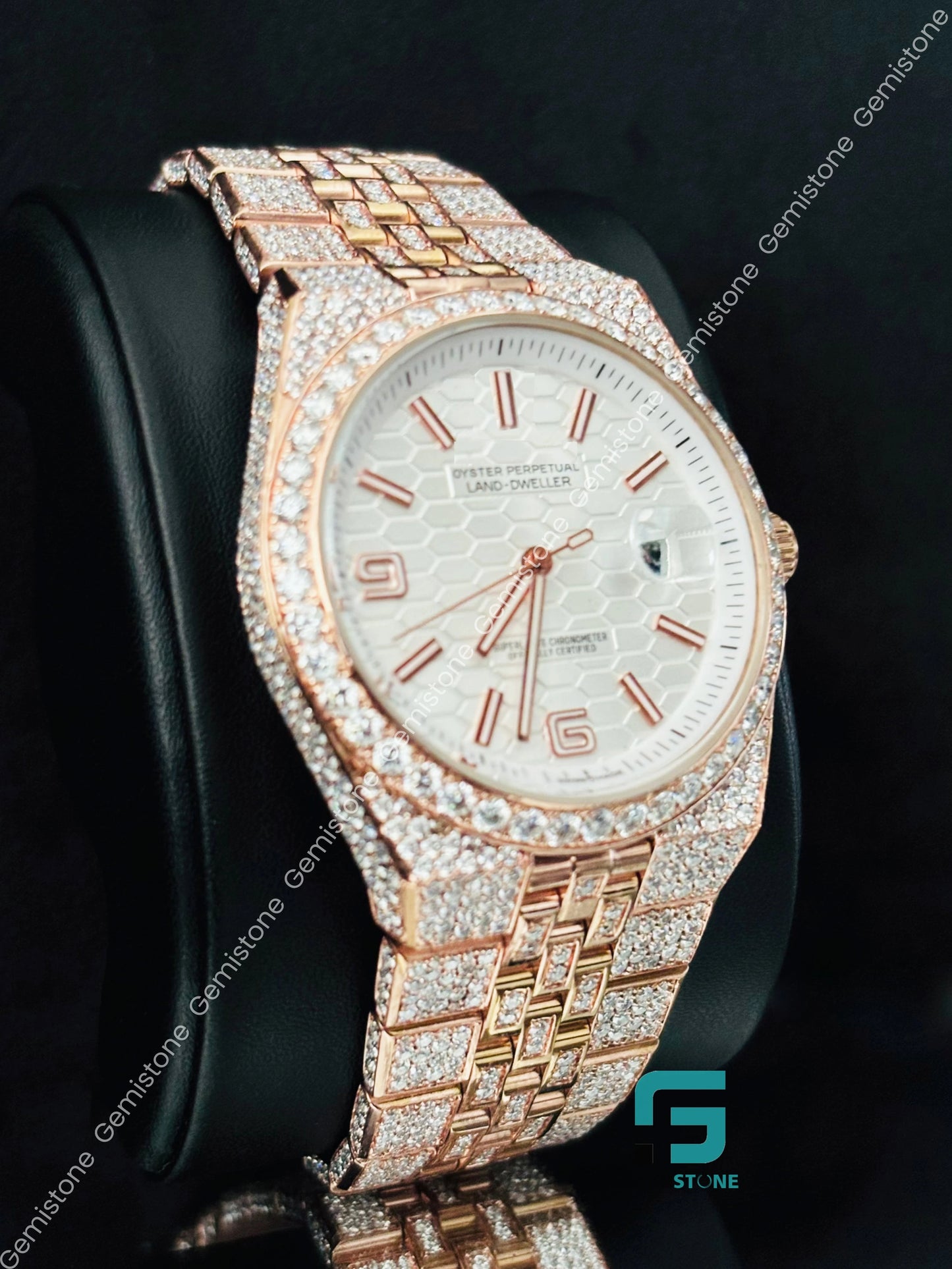 Hip Hop Moissanite Diamond Watch