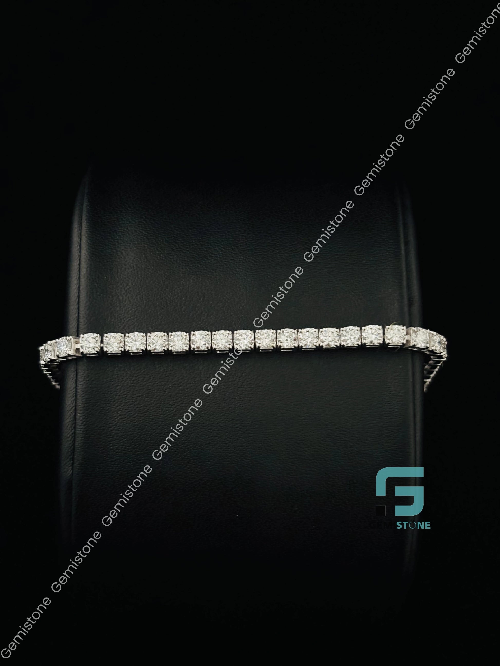 Hip Hop Moissanite Studded bracelet