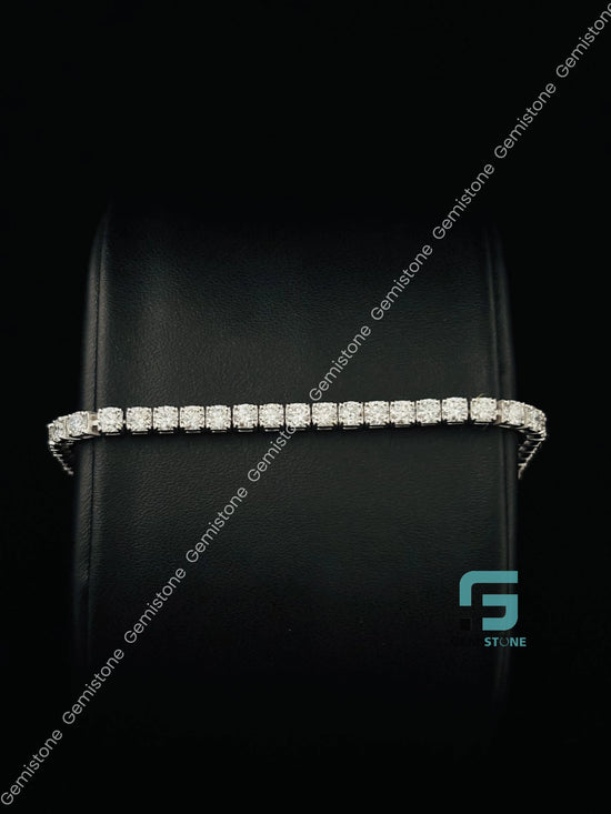 Hip Hop Moissanite Studded bracelet