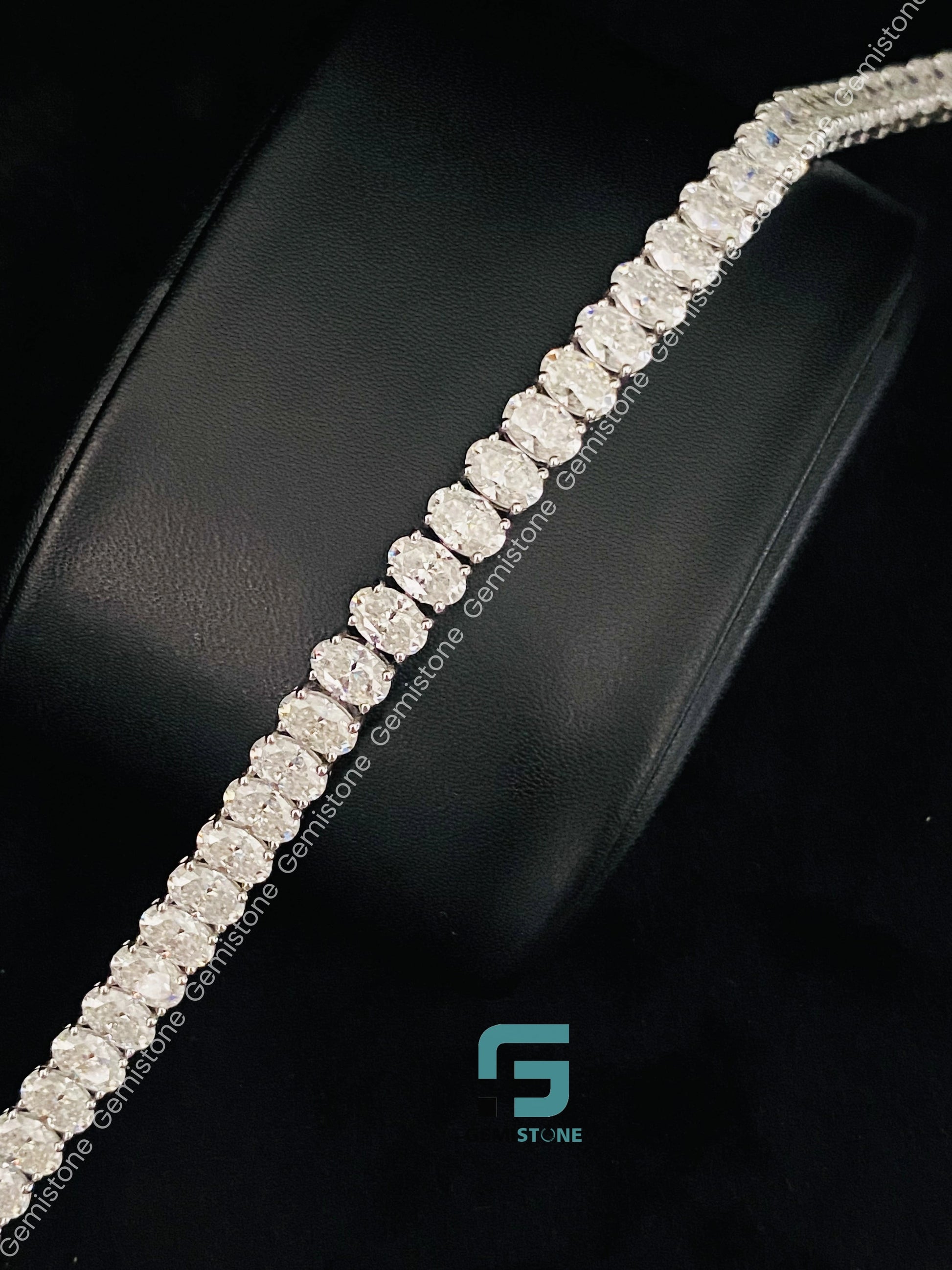 Hip Hop Moissanite Tennis Bracelet