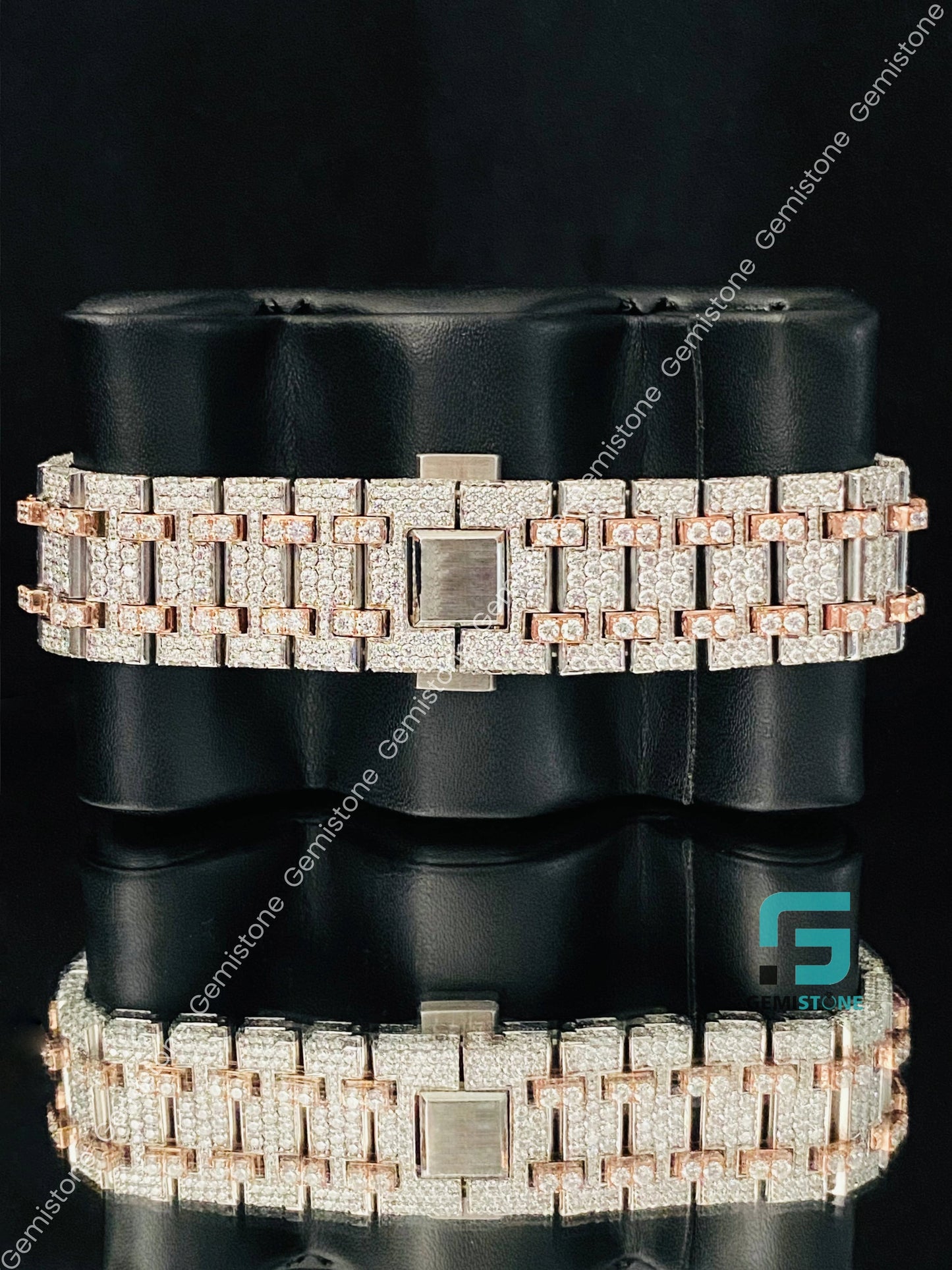 Hip Hop Moissanite Watch