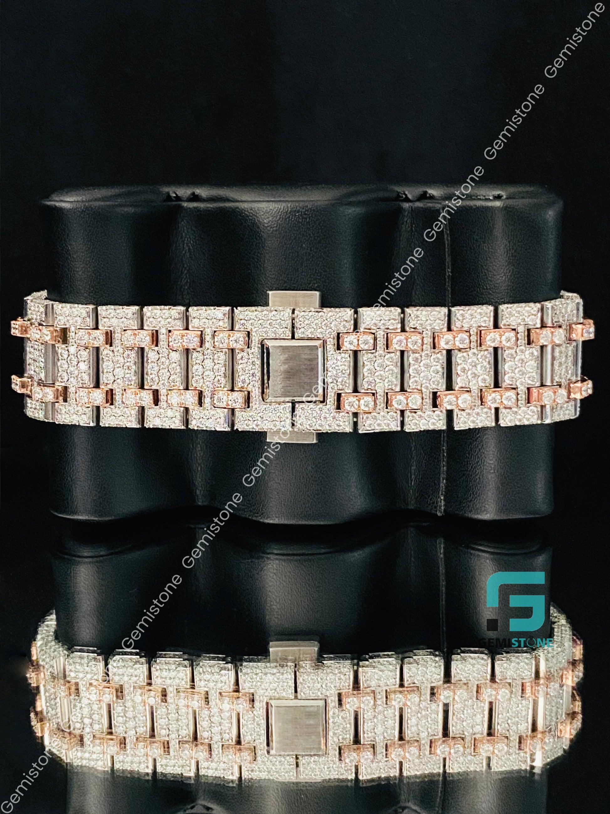 Hip Hop Moissanite Watch