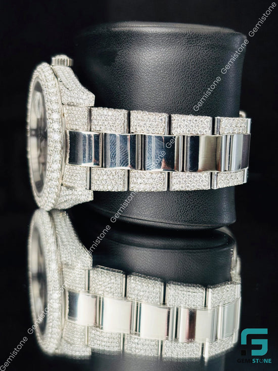 Hip Hop Rapper Luxury Moissanite Watchs