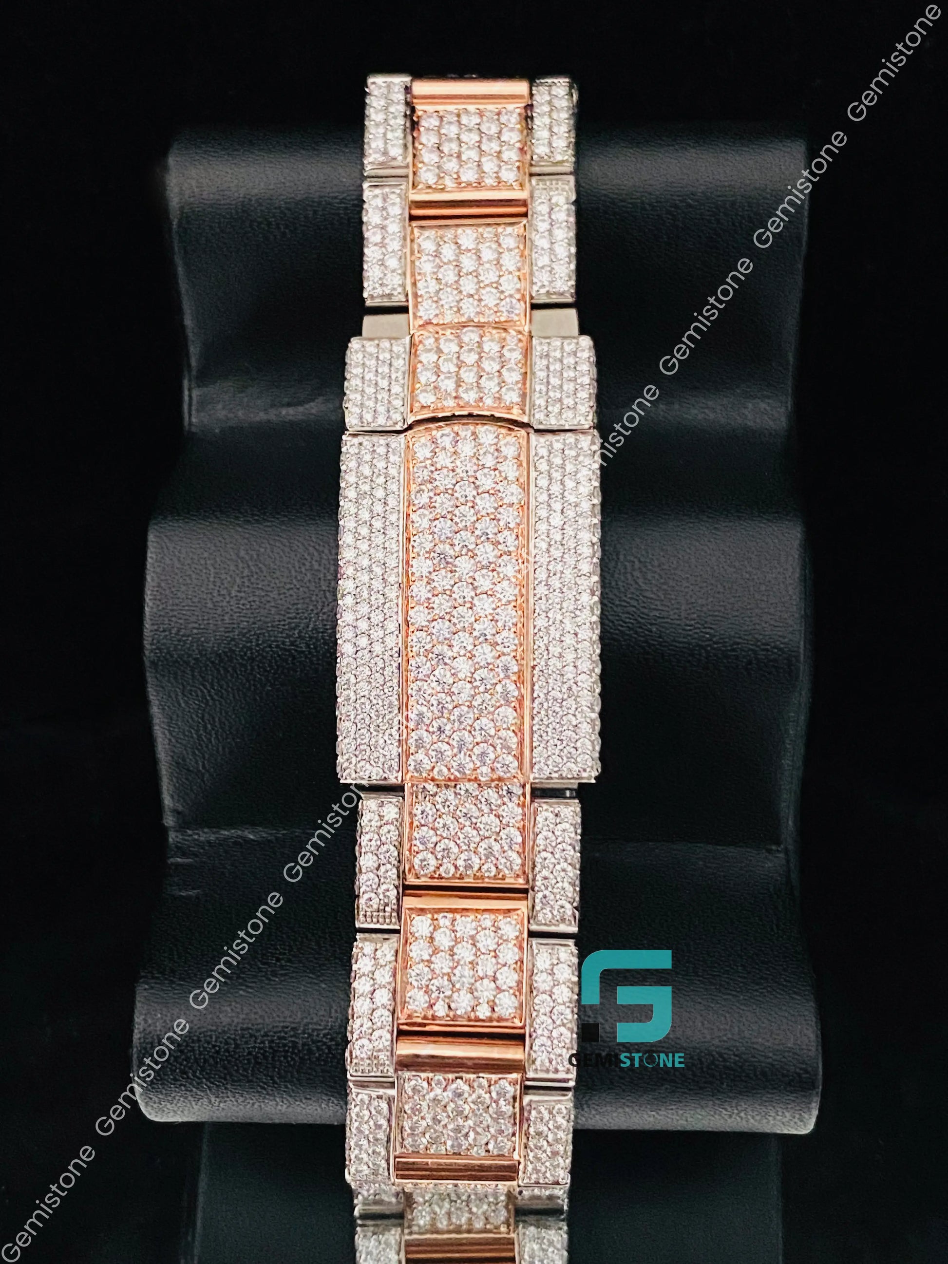 Hip Hop Rolex Moissanite Watch