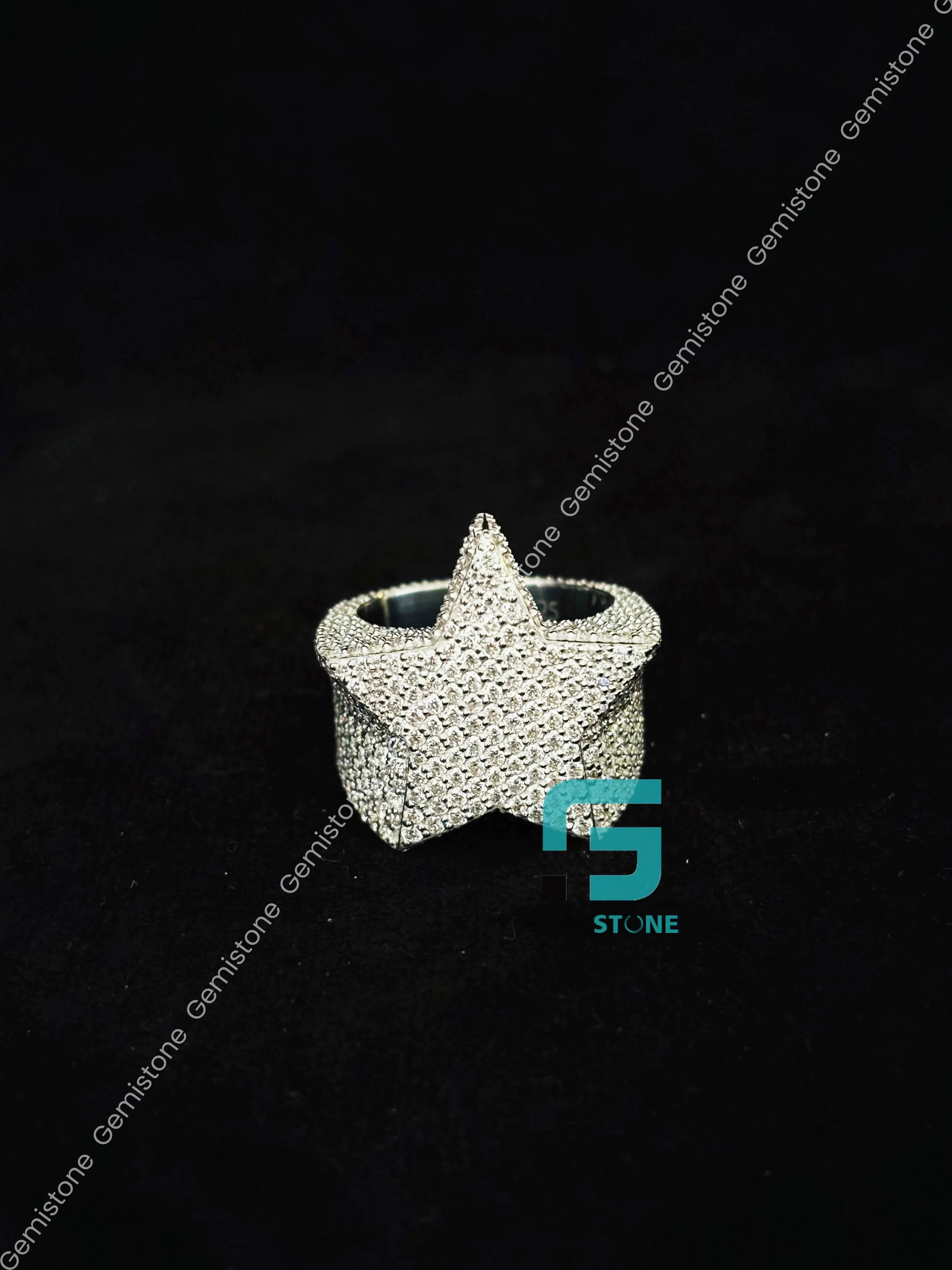 Hip Hop Star Bust Down Ring