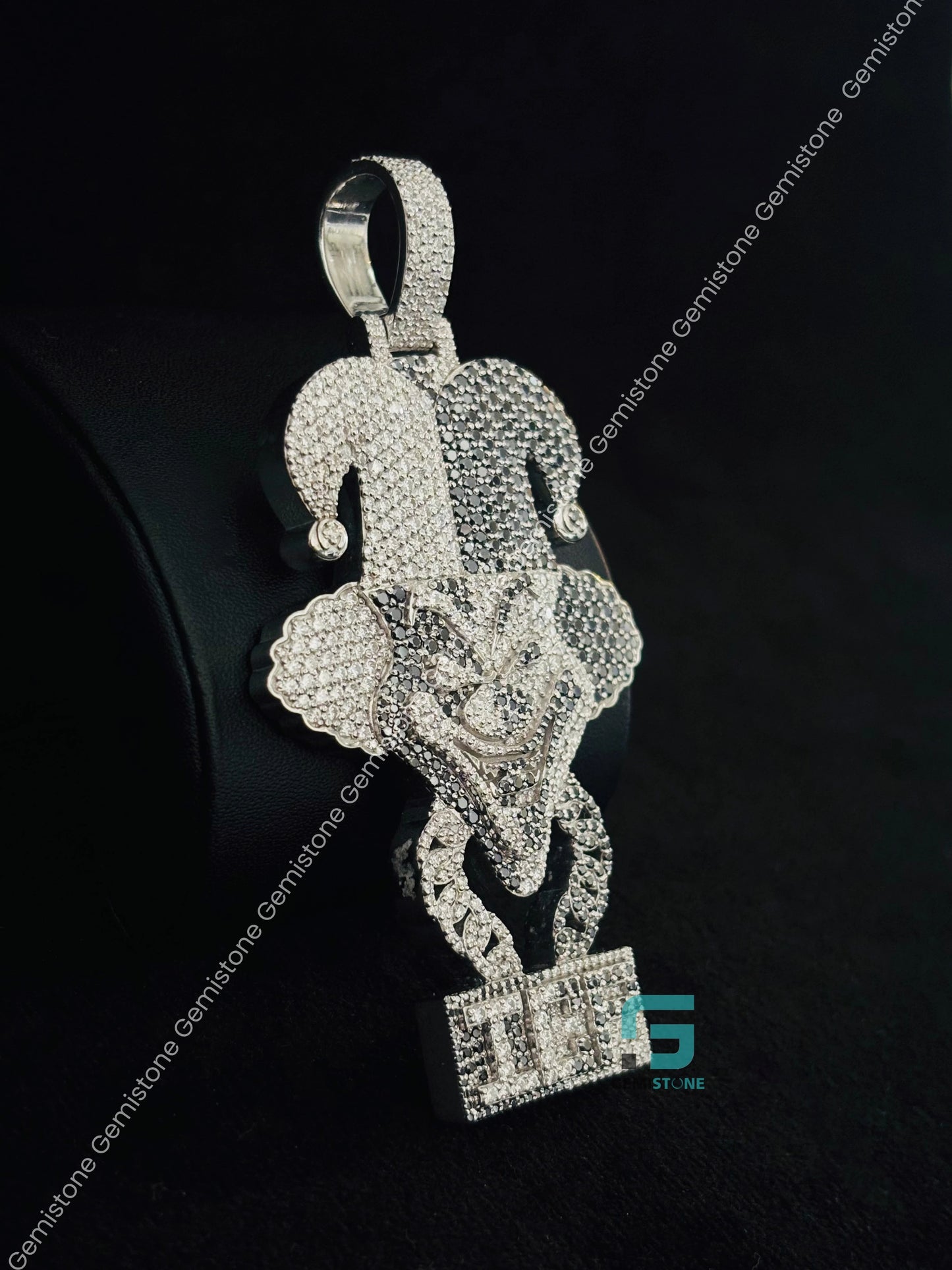 ICP Carnival of Carnage Jocker Moissanite Pendant