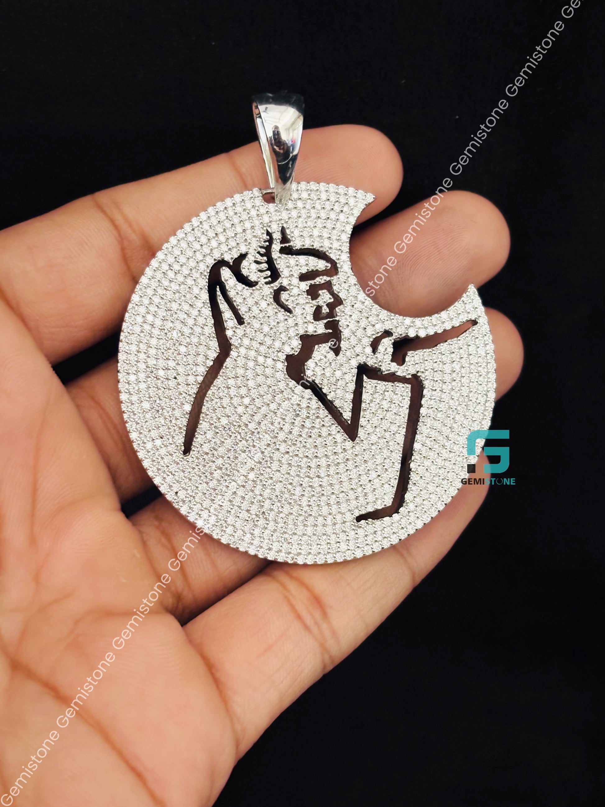 ICP twiztid Boondox Esham Moissanite Pendant