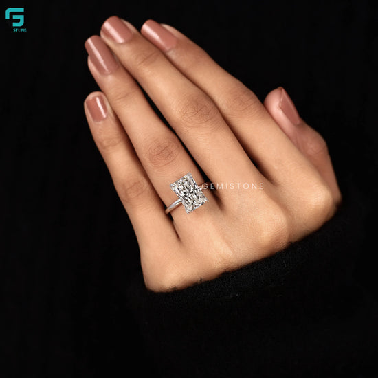 IGI Certified Radiant Tulip Setting Ring