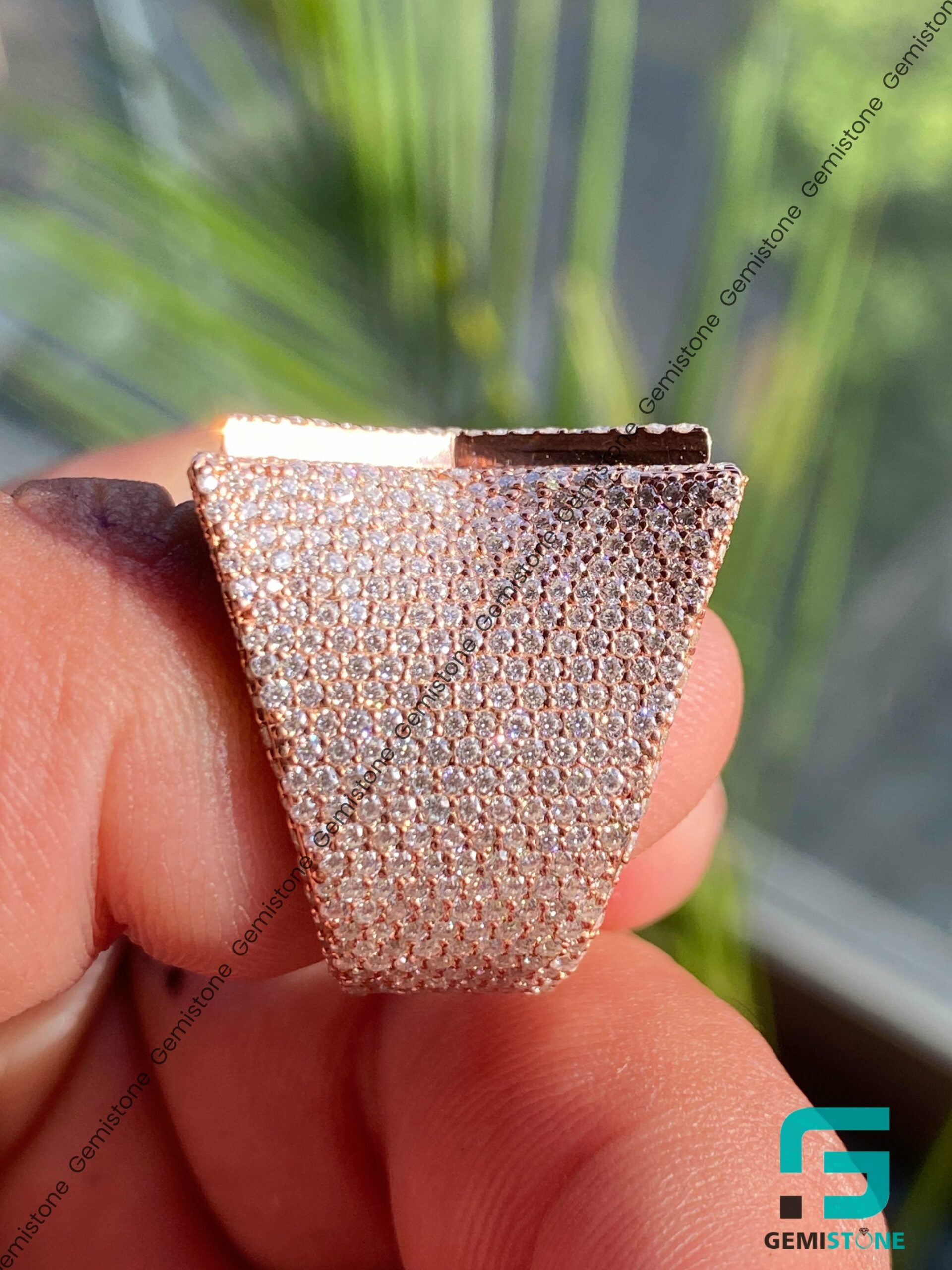 Iced-Out-Custom-Letter-Ring