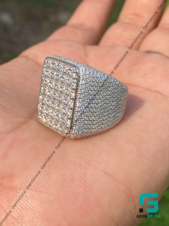 Iced-Out-Moissanite-Ring-1