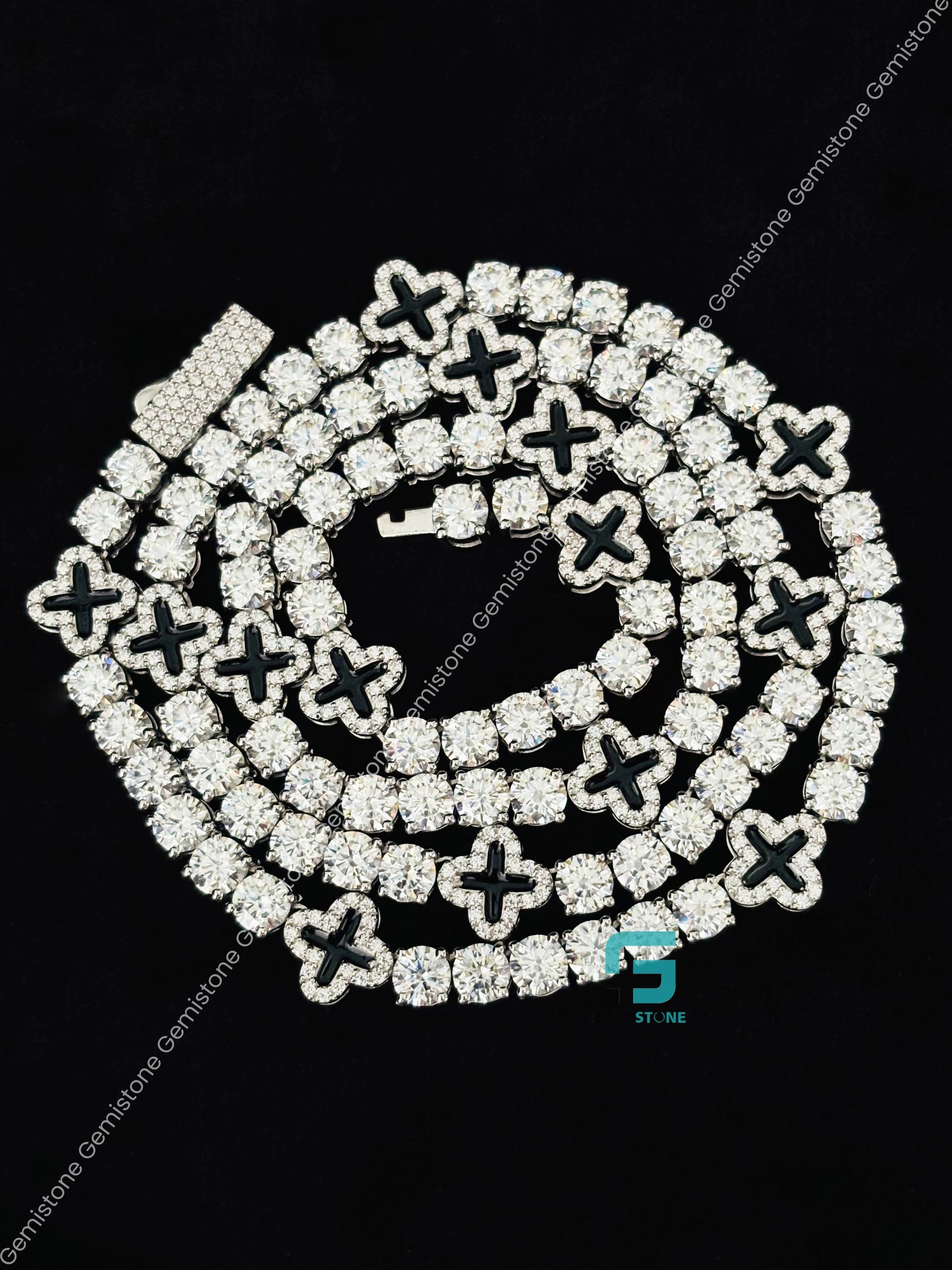 Iced Out Hip Hop Moissanite Necklace