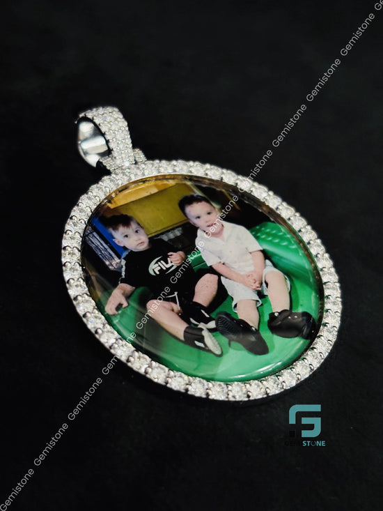 Iced Out Moissanite Custom Pendant