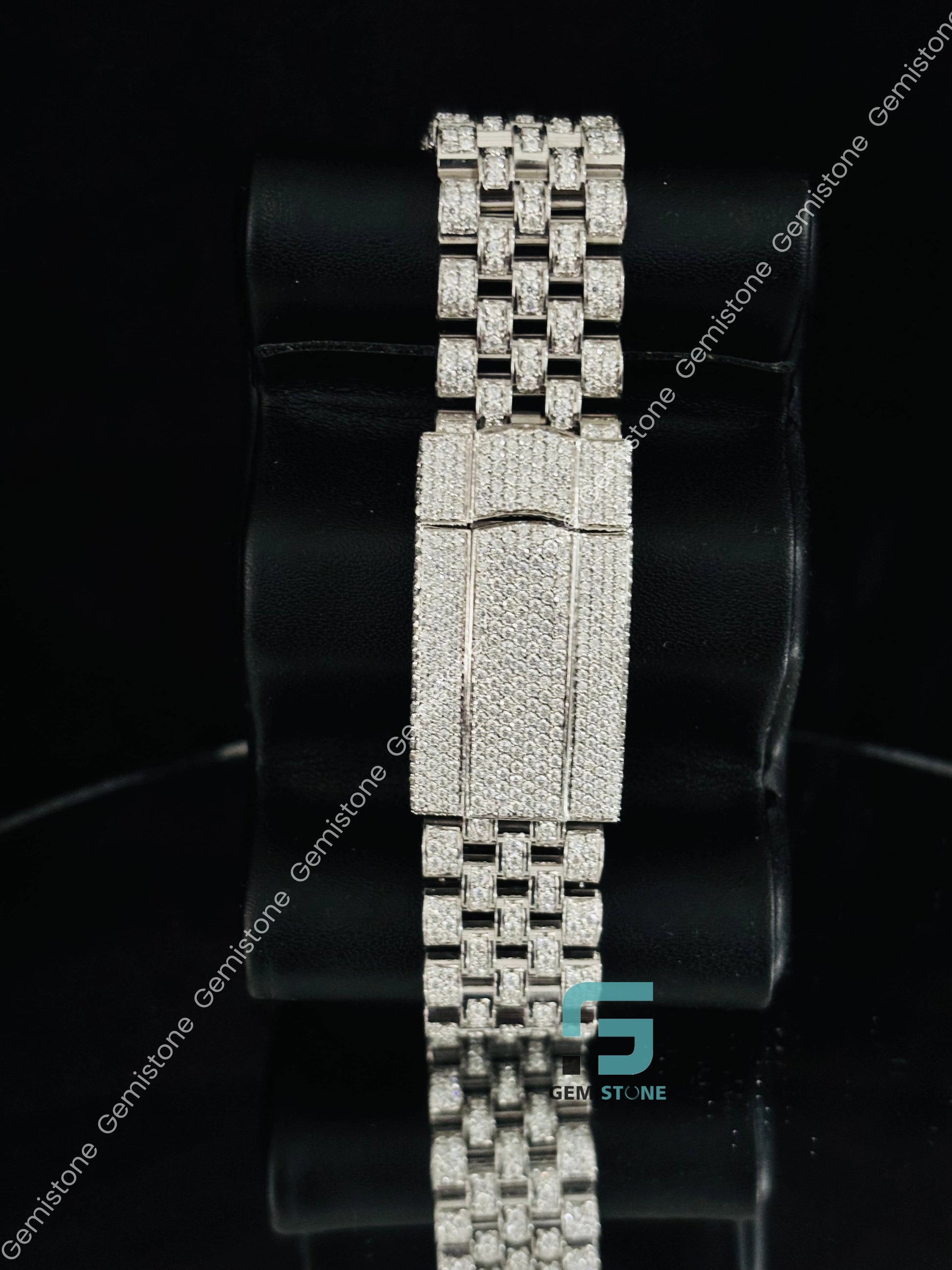 Iced Out Moissanite Fully Studded Luxury Watch
