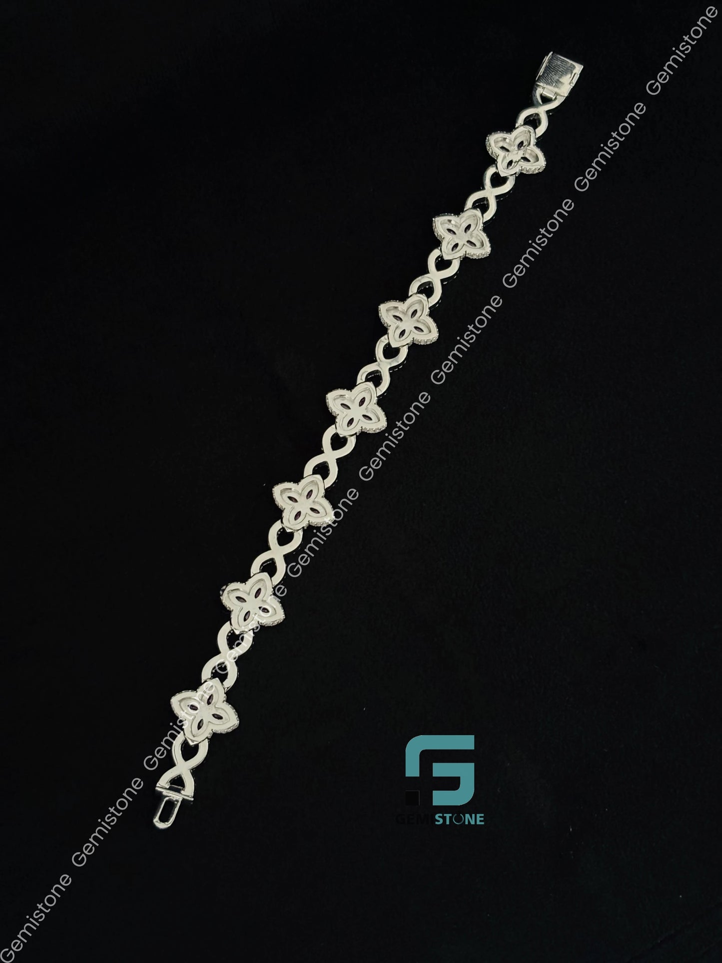Iced Out Moissanite Hip Hop Fully Studded Bracelet