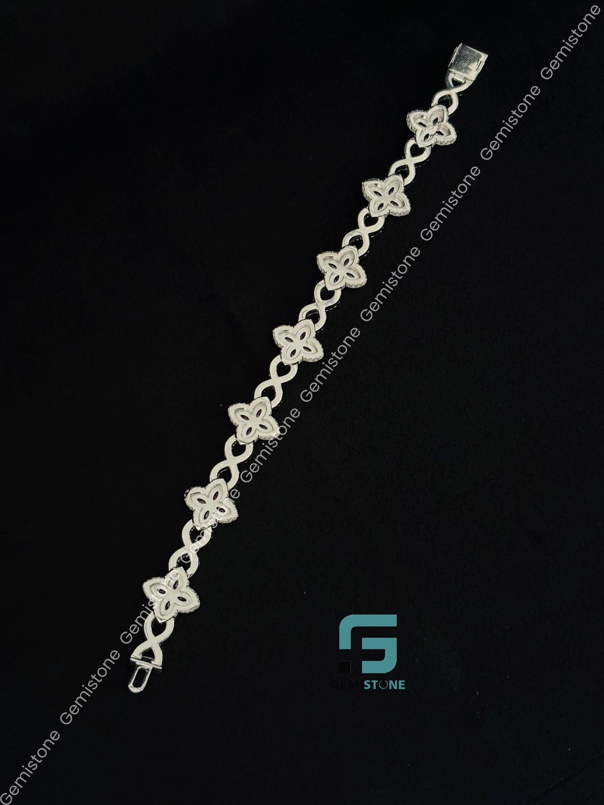 Iced Out Moissanite Hip Hop Fully Studded Bracelet