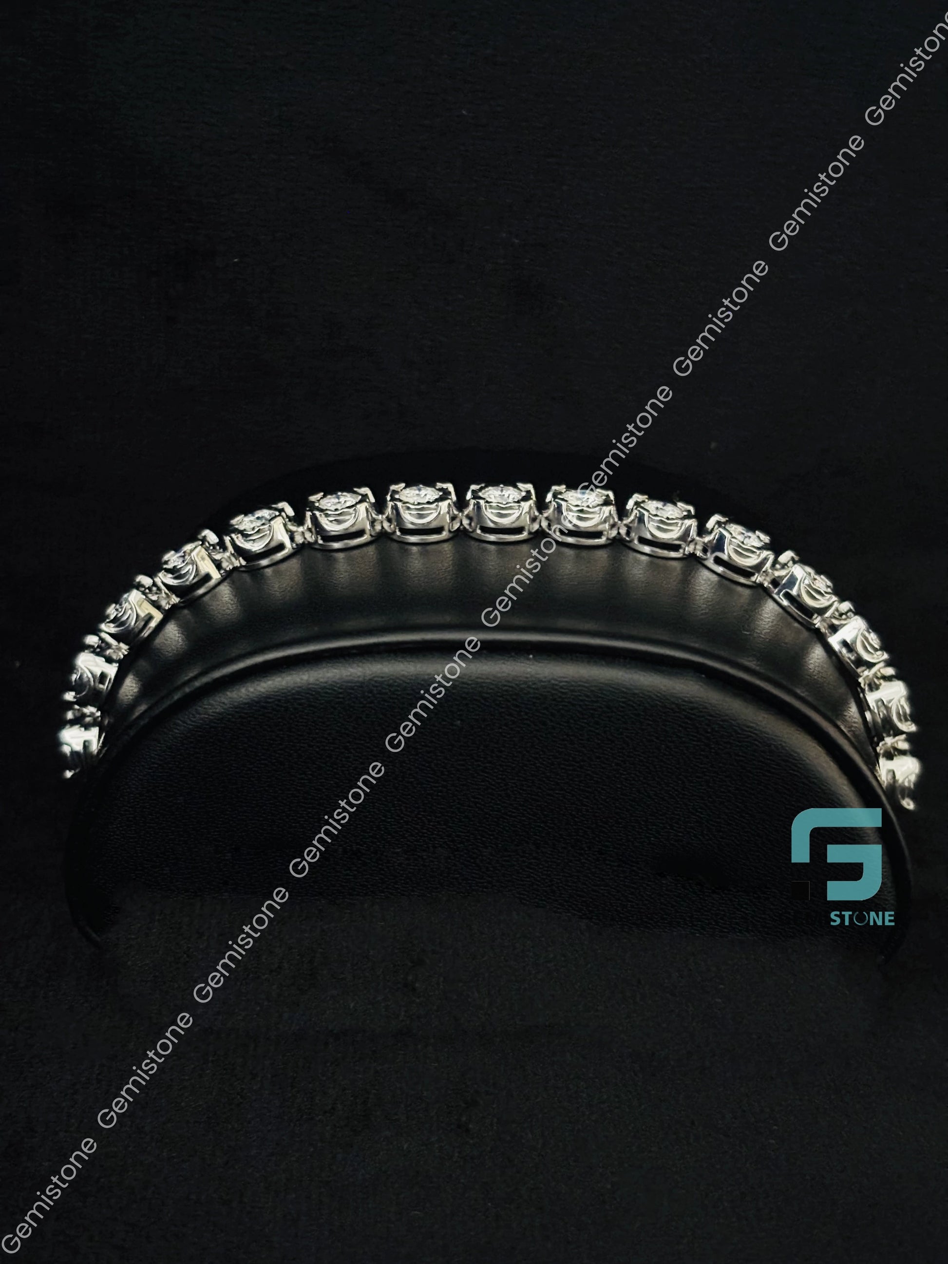 Iced Out Moissanite Tennis Bracelet
