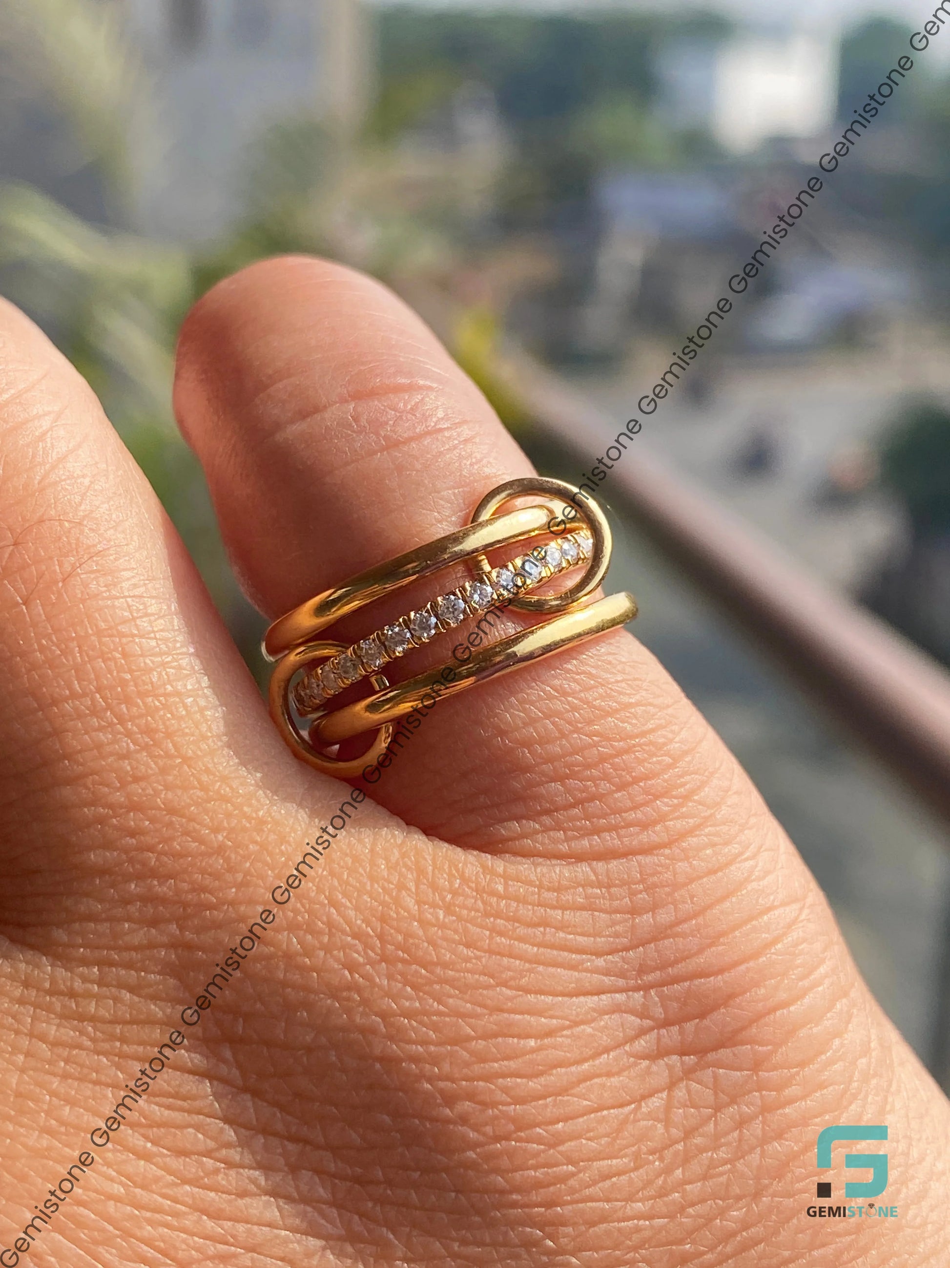 Interlocking Bridal Ring Sets