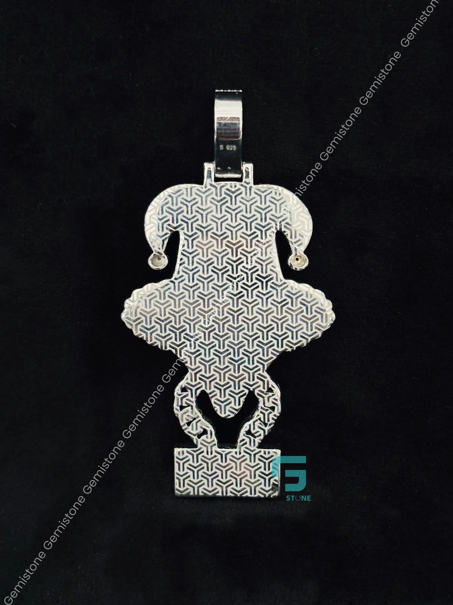 Jocker Moissanite Pendant