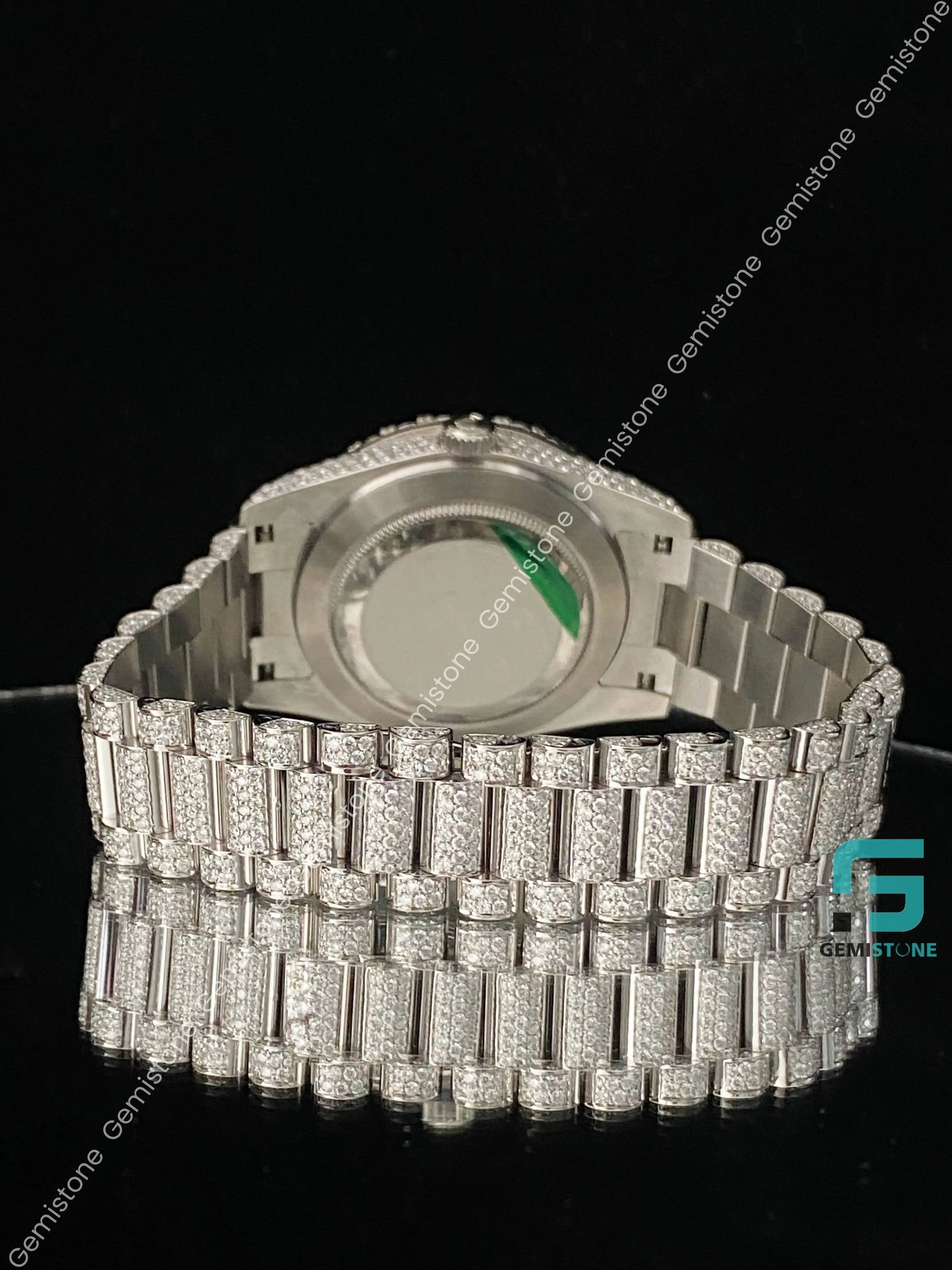 White Cubic Zirconia Rhodium Over Sterling Silver 7 Stone