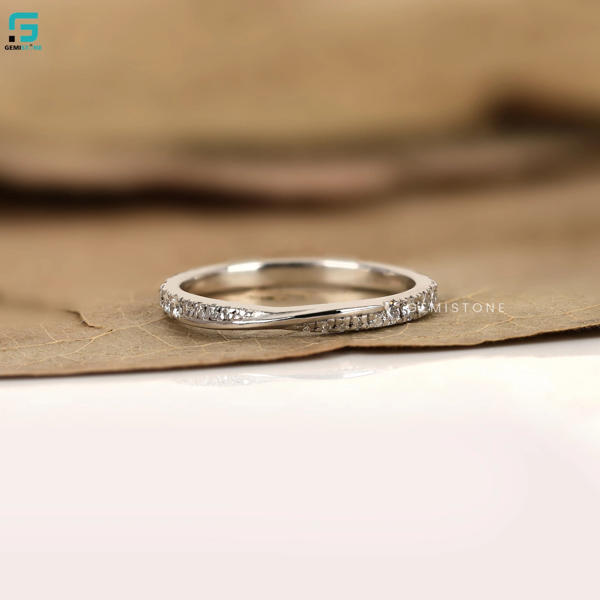 Lab Diamond Infinity Band For Women