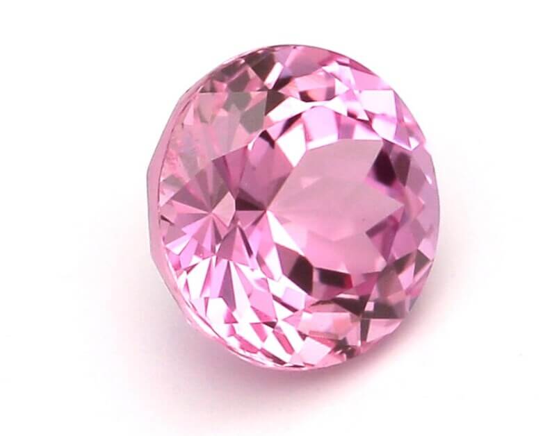 11.00MM [5.0CT] Pink Round Excellent Cut Loose Moissanite