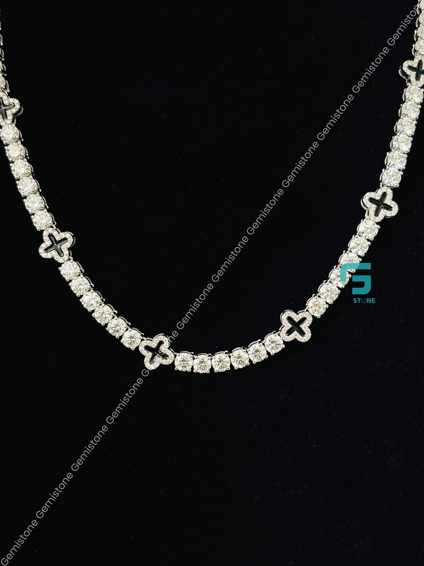 Lucky Charm Moissanite Hip Hop Chain