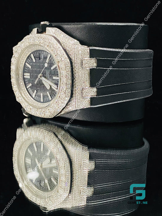 Luxury Hip Hop Moissanite Diamond Watch