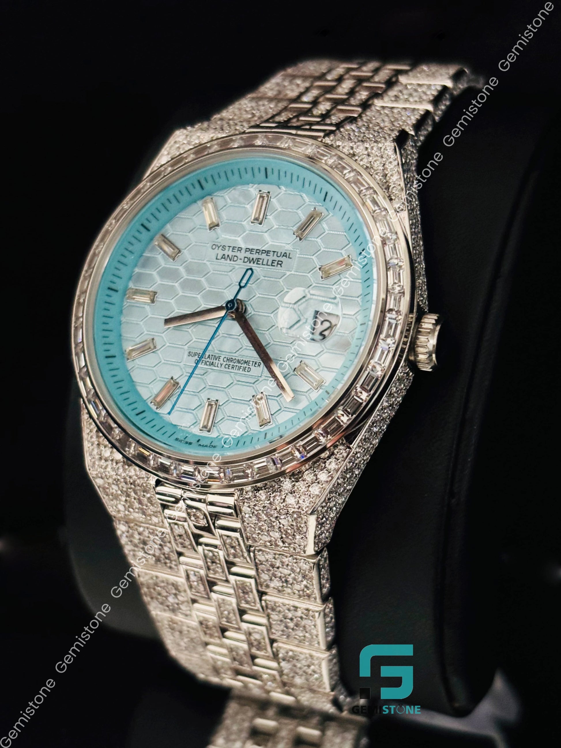 Luxury Moissanite Diamond watch for Him