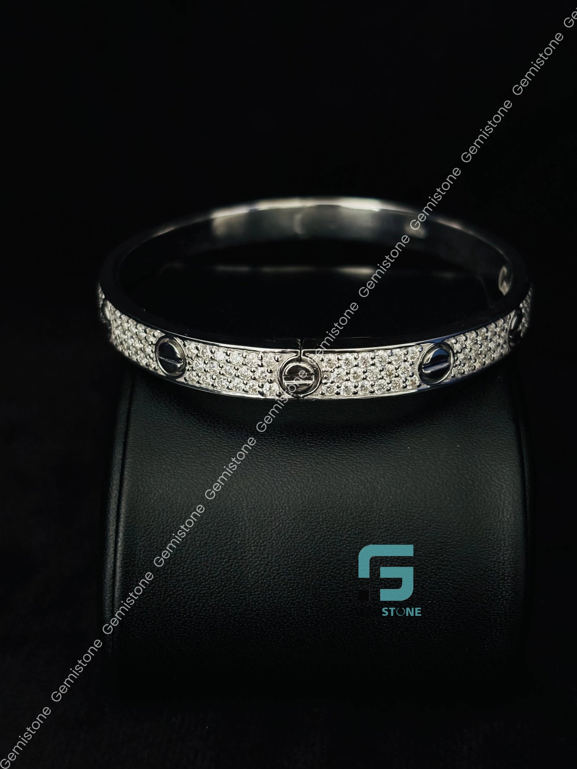 Luxury Studded Moissanite Bracelet