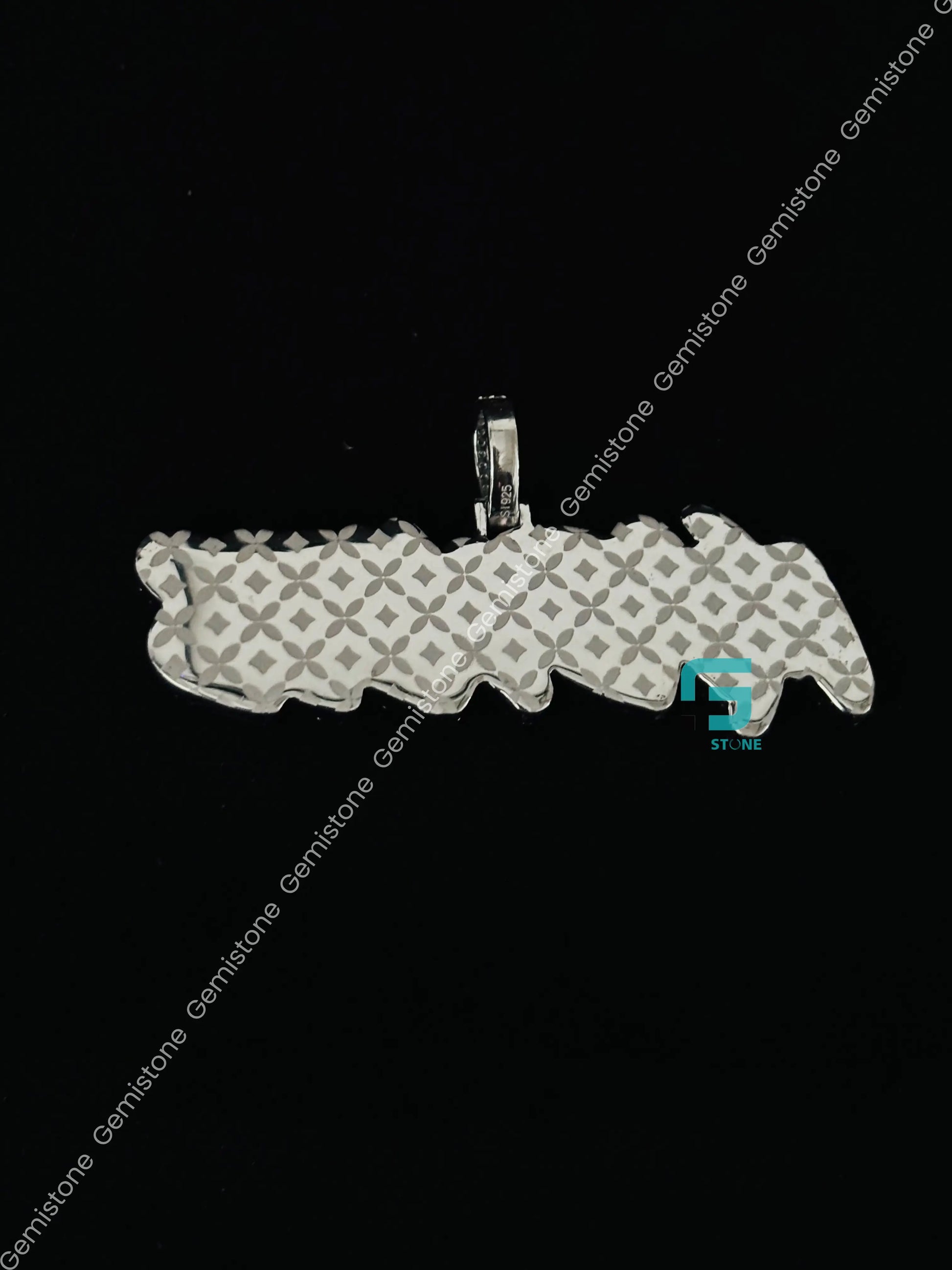 MADNESS Custome Letter Moissanite Pendant For Men