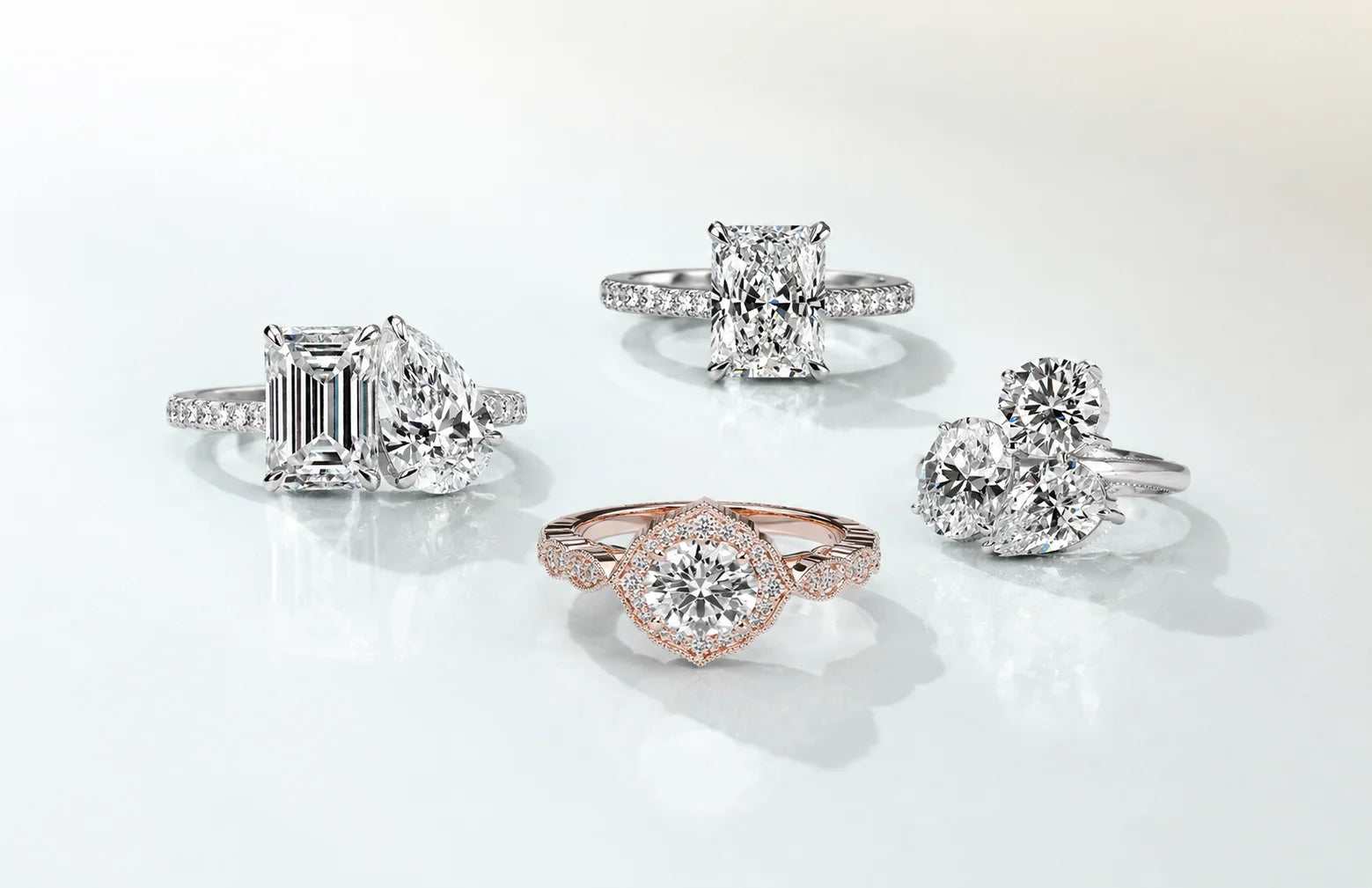 Moissanite Engagement Rings