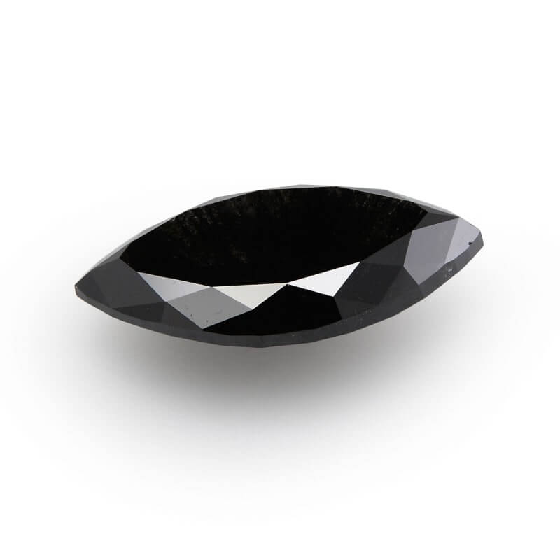 1 CT Marquise Loose Black Moissanite Diamond