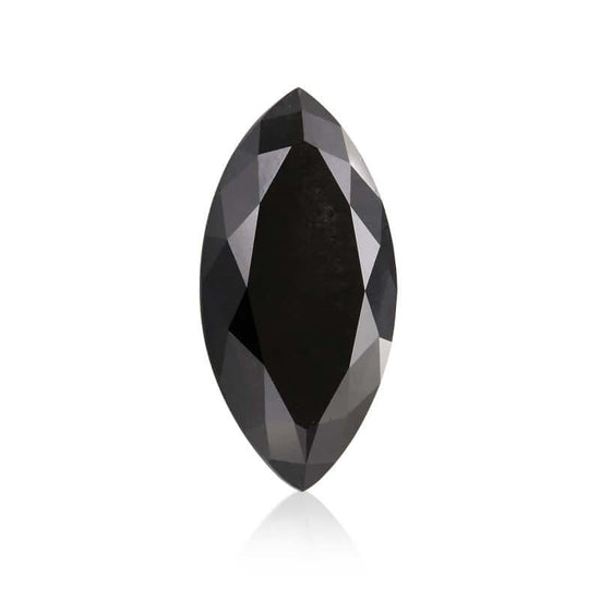 0.50 CT Marquise Loose Black Moissanite Diamond