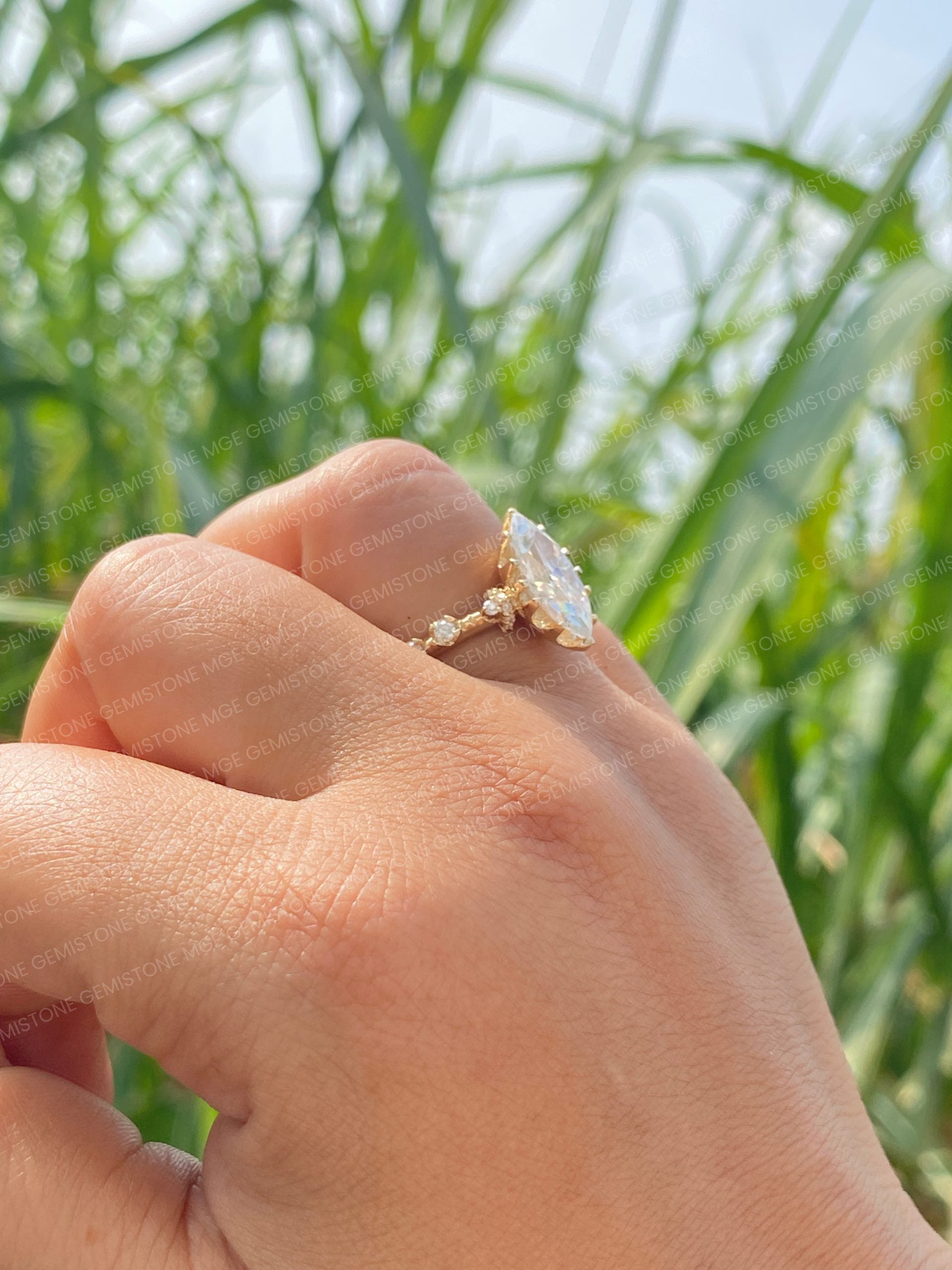 Marquise-Moissanite-Ring