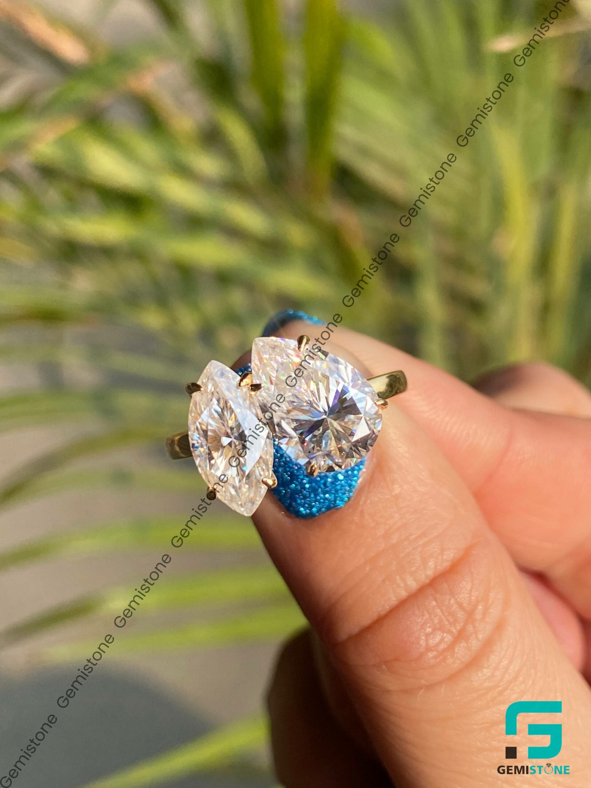 Marquise-Pear-Ring