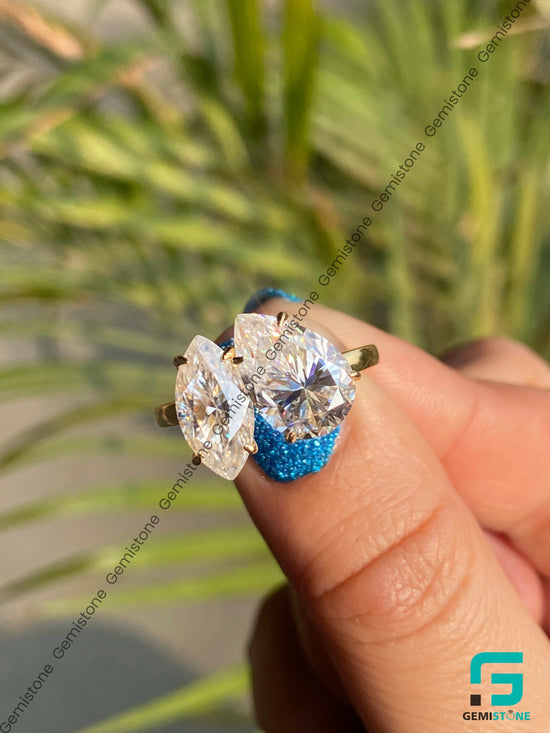 Marquise-Pear-Ring